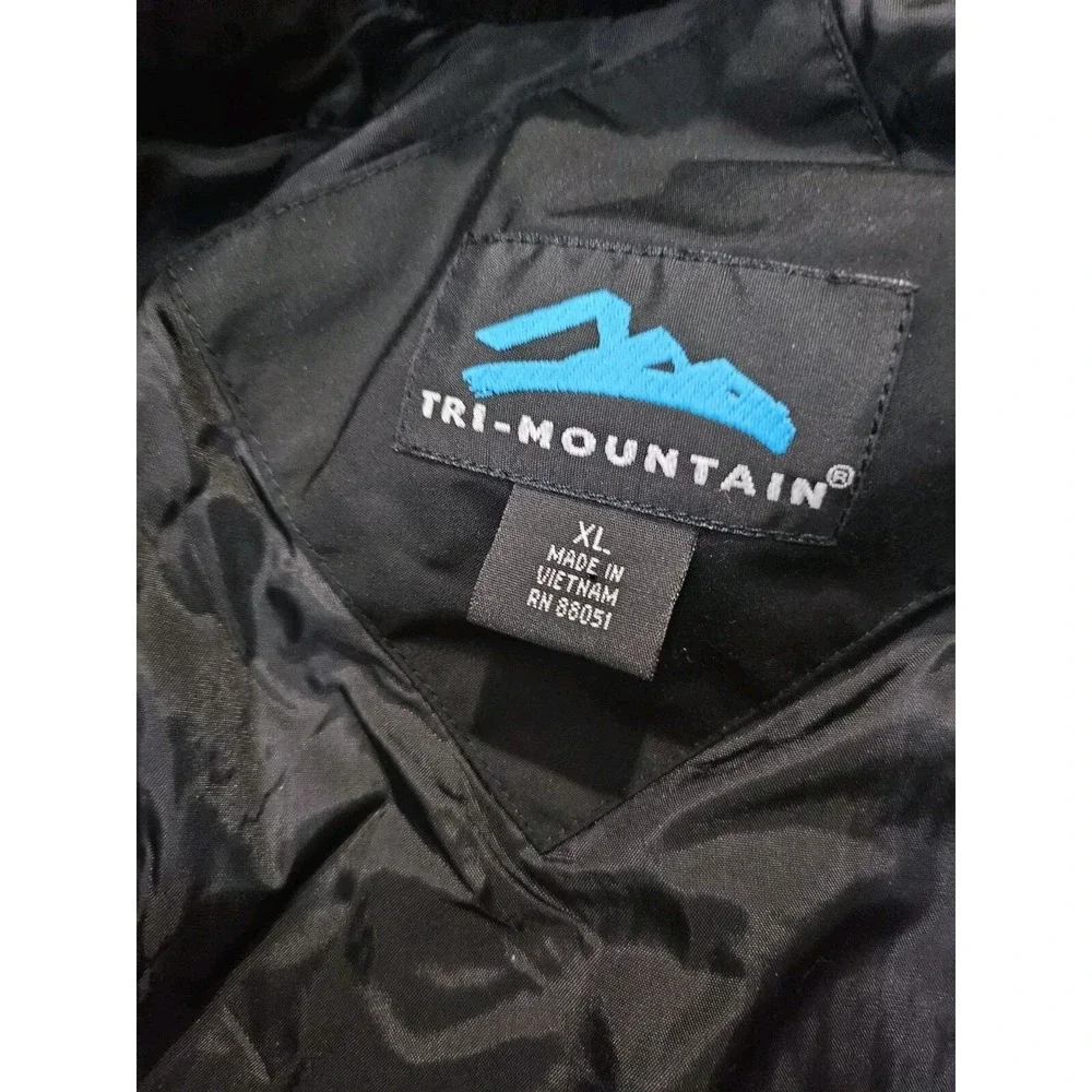 Tri-Mountain Colorado Budweiser Nylon Large Red Wind Water Proof Winter Jacket
